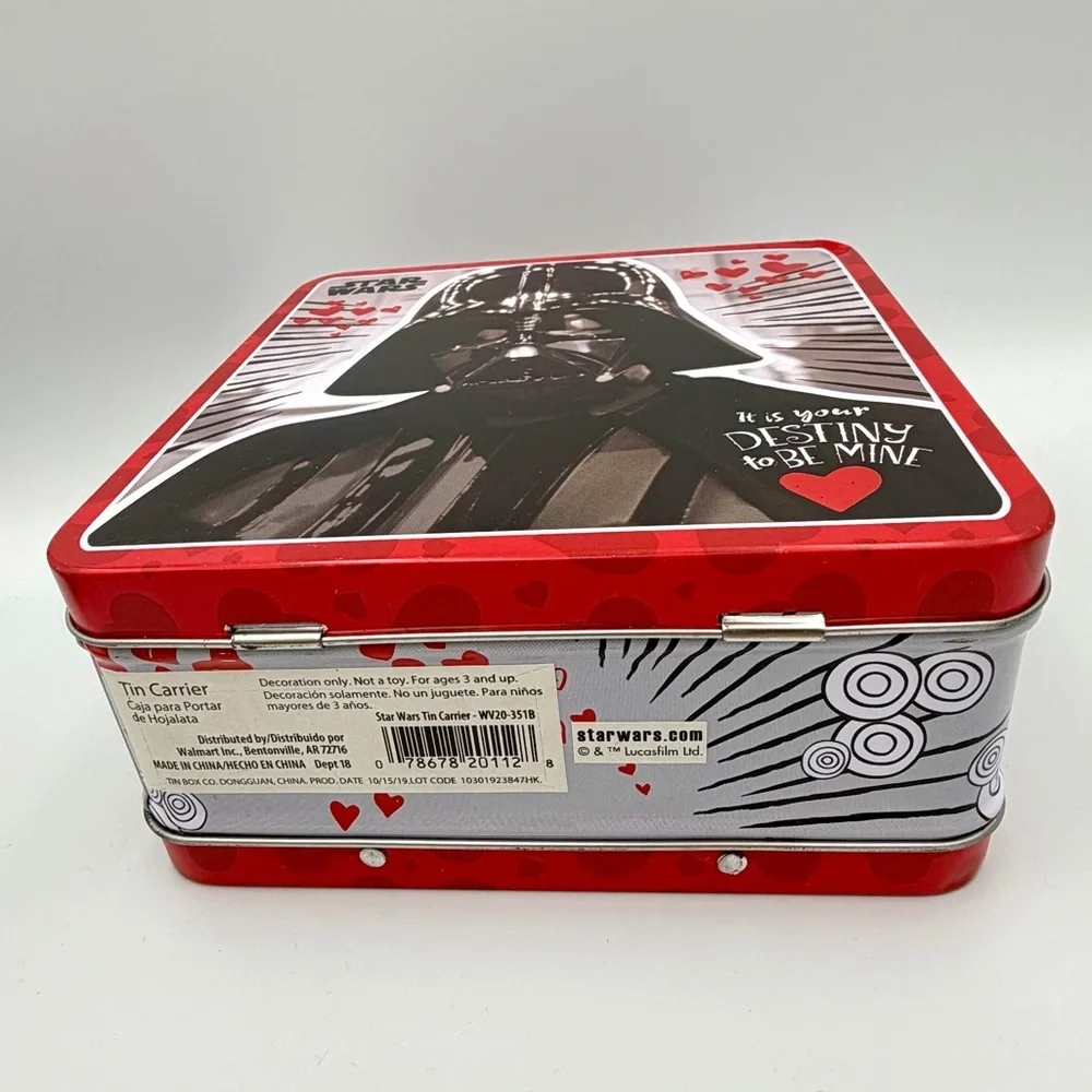 Star Wars Red Mini Lunch Box - Picture 8 of 9